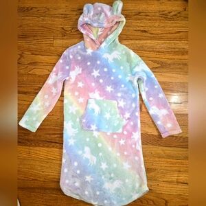 Girls Unicorn 32 Degree Heat Bathrobe